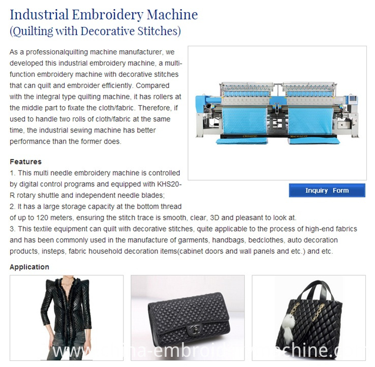 Cshx234b Quilting and Embroidery Machine